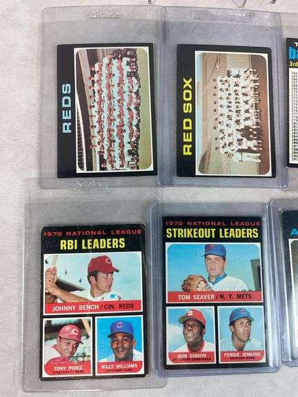 1971 Topps baseball Leaders, Checklists & Play Offs, Team cards