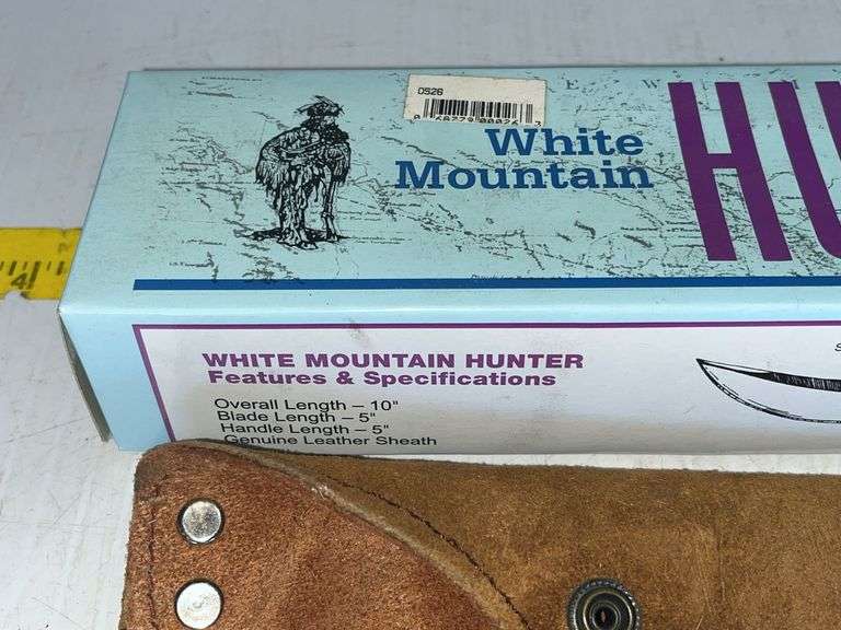 White Mountain Hunter Old Smokey OS-26 Knife