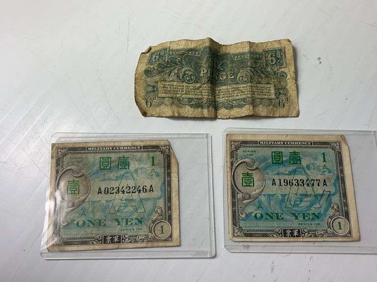 Military/Japanese Currency