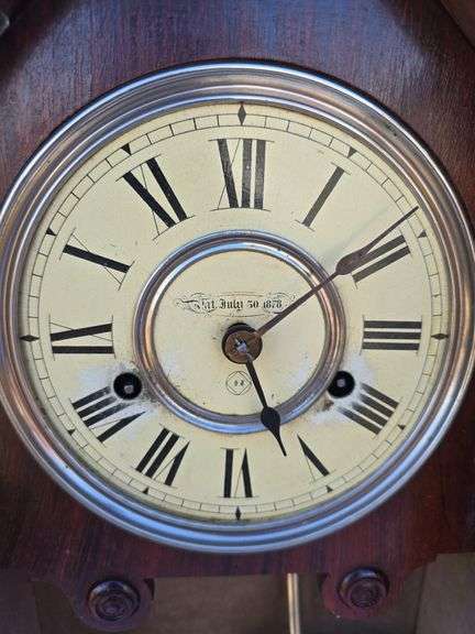 SETH THOMAS CITY SERIES ATLANTA MANTLE CLOCK WORKS