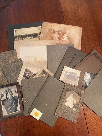 Large Assortment of Antique Photos
