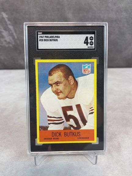 1967 Philadelphia Dick Butkus #28 - SGC 4