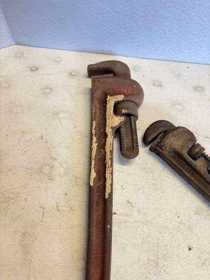 2 Ridgid Pipe Wrenches