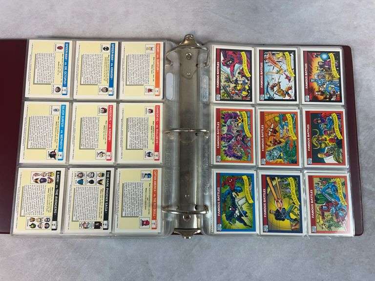 1990 Marvel Comics Complete Set - 1-162