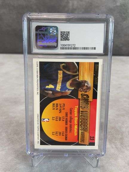 1993-94 Topps Black Gold #23 Chris Weber RC CSG 8.5