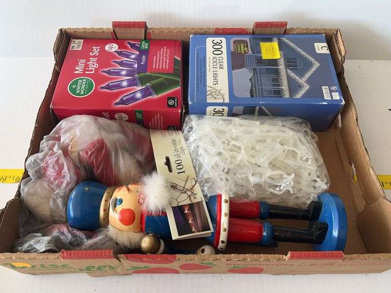 Christmas Lights and Nutcracker