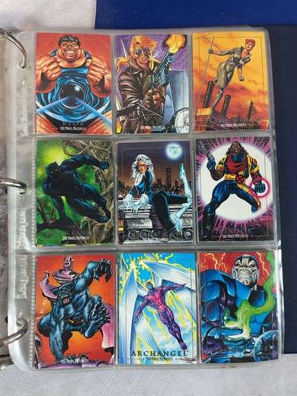 1993 Marvel Masterpieces Complete Set witth Extra Cards