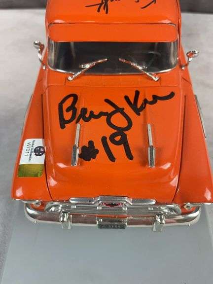 Browns Signed Truck - Kosar, Rucker, Mack & Byner