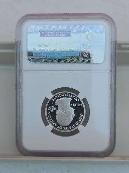2013S MT. RUSHMORE SILVER QUARTER NGC PF69 ULTRA CAMEO
