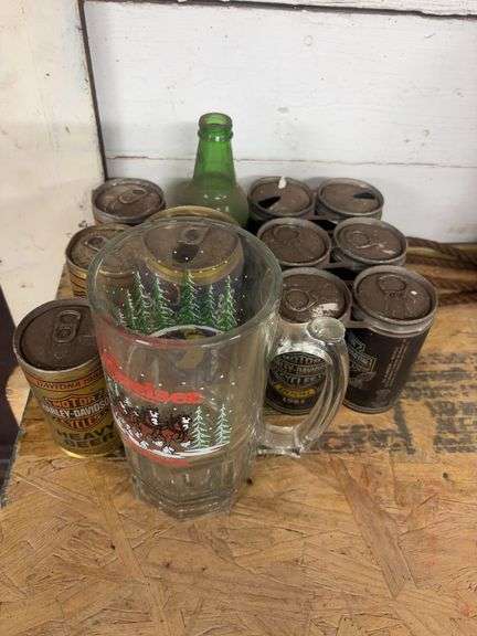 Harley Davidson Beer Cans
