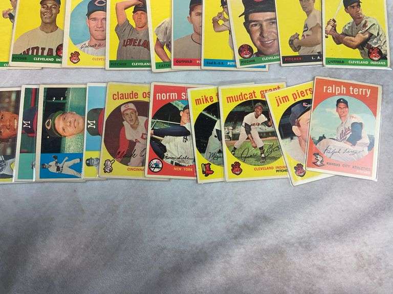 (60+) 1950's & 1960's NL Leaders, Colavito, Howard, Mathews & Others