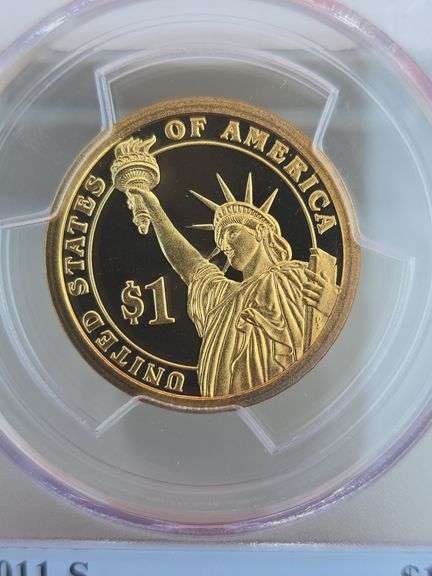 2011S ULYSSES S. GRANT PRESIDENTIAL DOLLAR PCGS PR69 DCAM