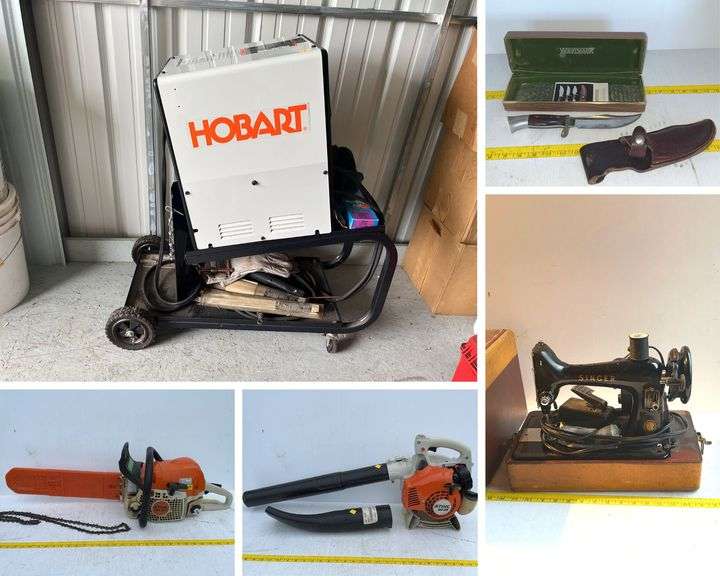 Shop Tools, Chainsaws, Knives, Household (WV)