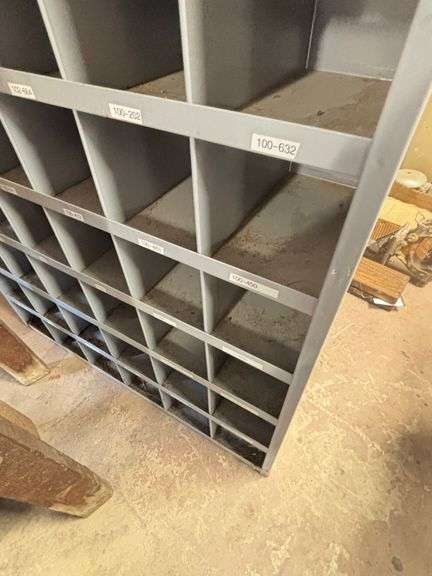 K-M Metal Bins & Organizers 42” H 12” D 36” W