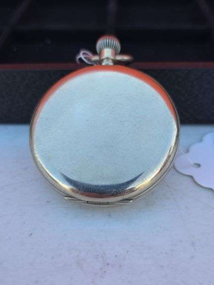 1910 ATLAS THE BISLEY 15 JEWEL WINDUP POCKET WATCH WORKS