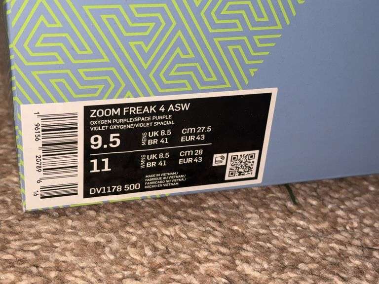 Nike Giannis Antetokounmpo Zoom Freak 4 ASW (Size 9.5)