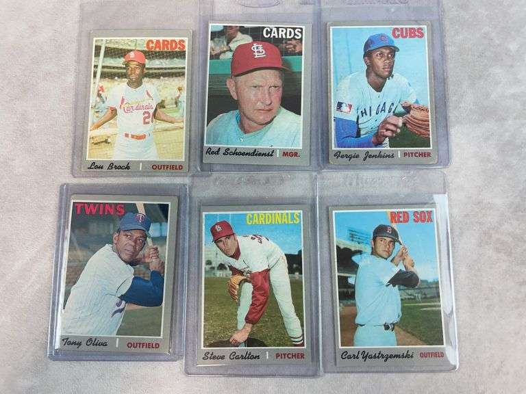 1970 Topps baseball Star lot of 8