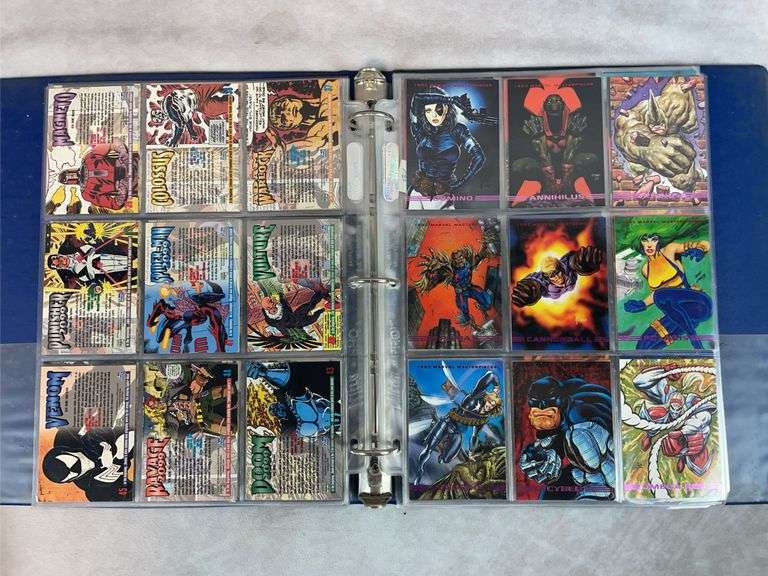 1993 Marvel Masterpieces Complete Set witth Extra Cards