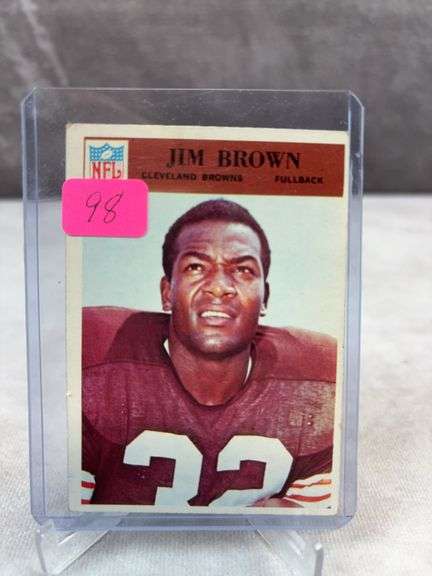 1966 Philadelphia Jim Brown, VG