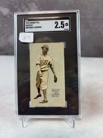 1919 Zeenut PCL Eastley Without Coupon SGC 2.5