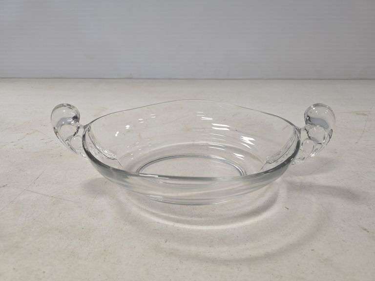 FOSTORIA CRYSTAL CENTER PIECE BOWL