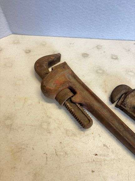 2 Ridgid Pipe Wrenches