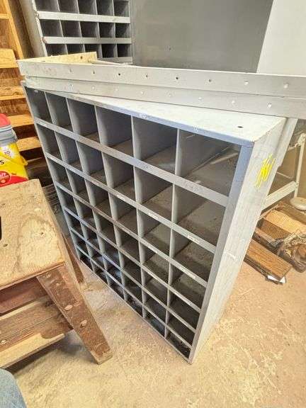 K-M Metal Bins & Organizers 42” H 12” D 36” W