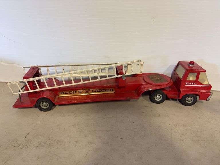 Toy trucks and other vehicles with tote - Tonka, Ertl, and more