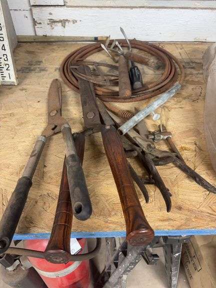 Drain Snake & Garden Tools