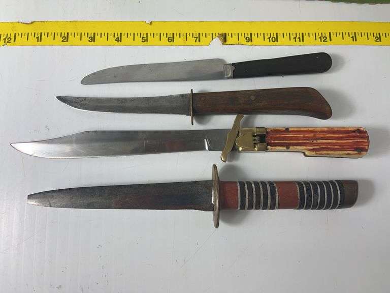 4 Vintage Knives