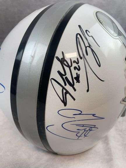 Full Size Super Bowl Helmet with 12 Signatures