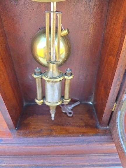 1880'S WATERBURY 8 DAY MANTLE CLOCK WORKS