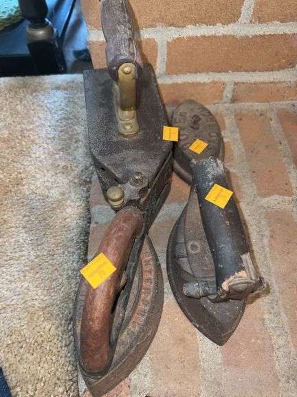 (4) Sad Irons