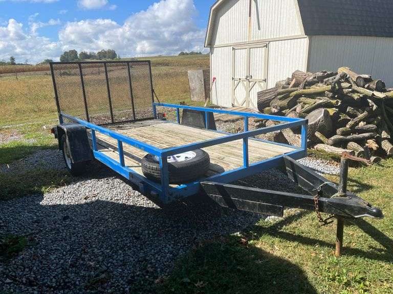 6x10 single-axle trailer