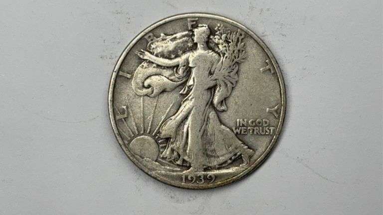 1939 Walking Liberty Half Dollar