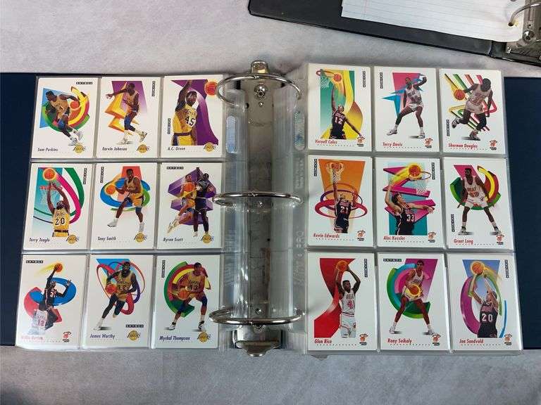 Large Lot of Basketball Cards from the 1990's - with Hall of Famers & Stars & Commons