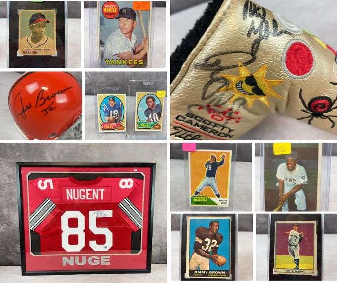 300+ Lots Fall Sports Showcase Auction - Live In Person