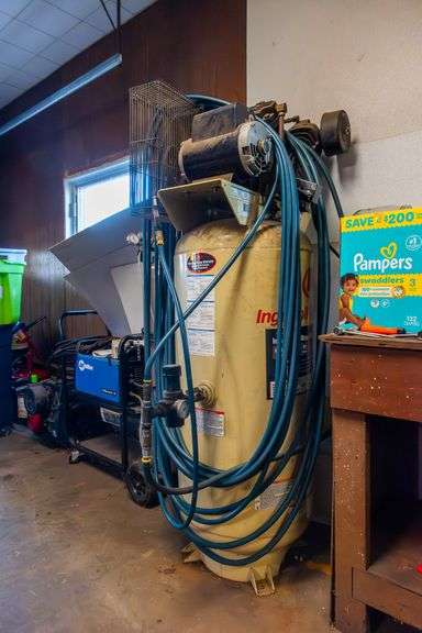 80-gallon two-stage air compressor