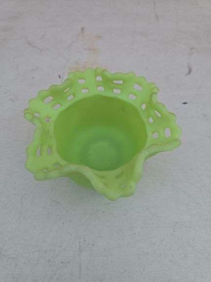 FENTON GREEN SATIN BASKET WEAVE