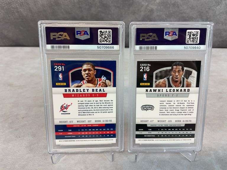 2012 Panini #216 Kawhi Leonard RC PSA 9
