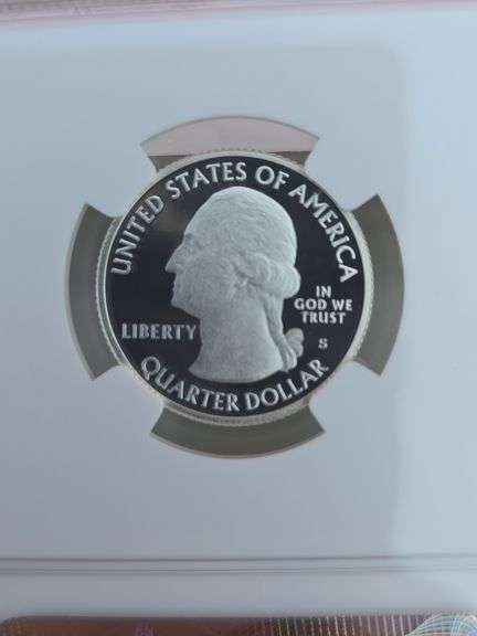 2010S HOT SPRINGS SILVER QUARTER NGC PF70 ULTRA CAMEO