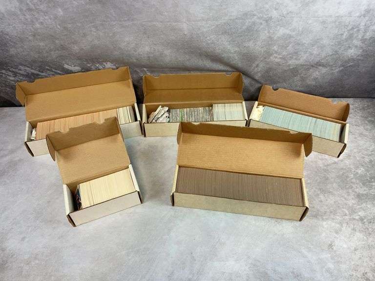 (5) Baseball Complete & Near Complete Sets from the 80's & 90's