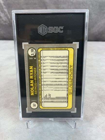 1981 Fleer Nolan Ryan #57 - SGC 9