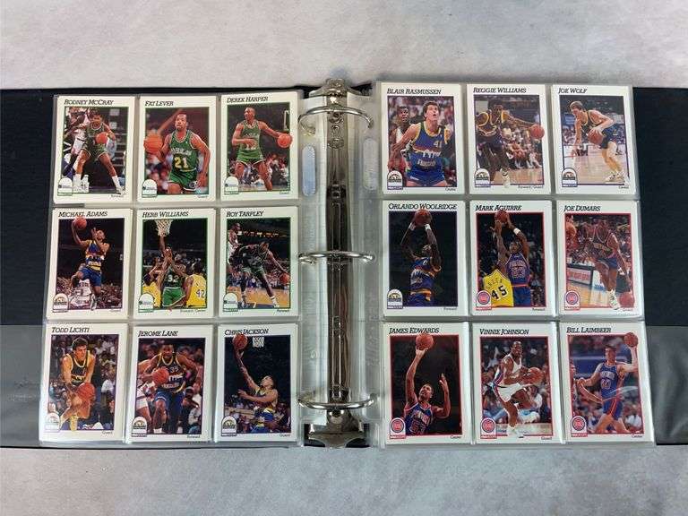 Large Lot of Basketball Cards from the 1990's - with Hall of Famers & Stars & Commons