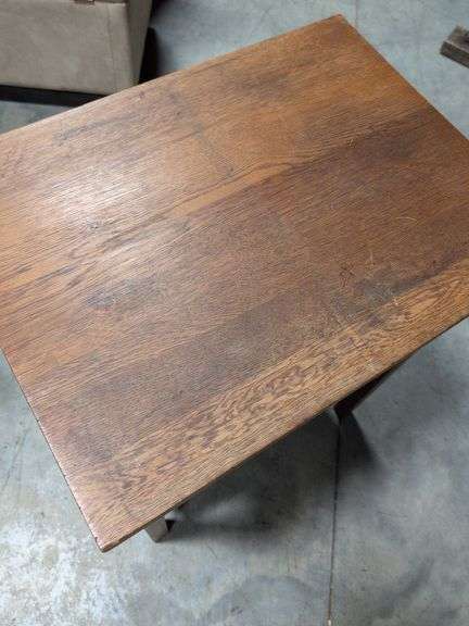 Wooden end table