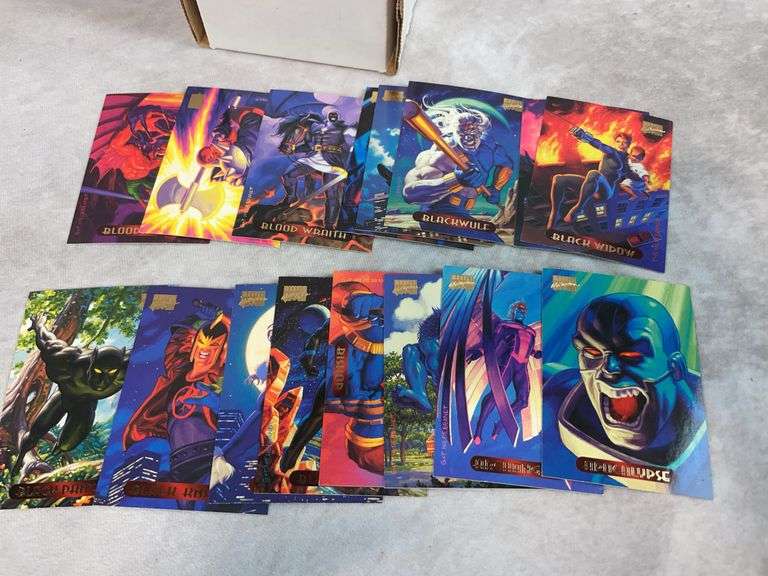 Marvel Flair, Masterpieces & Other comic Cards