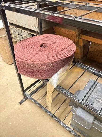 Wire Shelf w/manuals & Plastic Battery Box