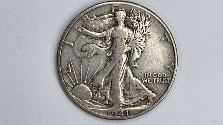 1941 Walking Liberty Half Dollar