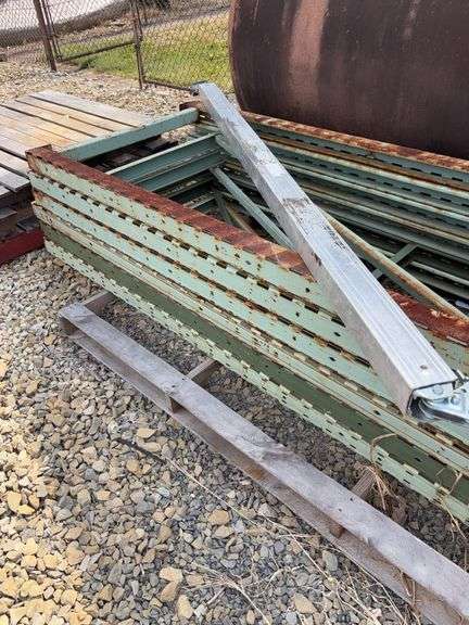 Metal Shelves 36” W 144” L
