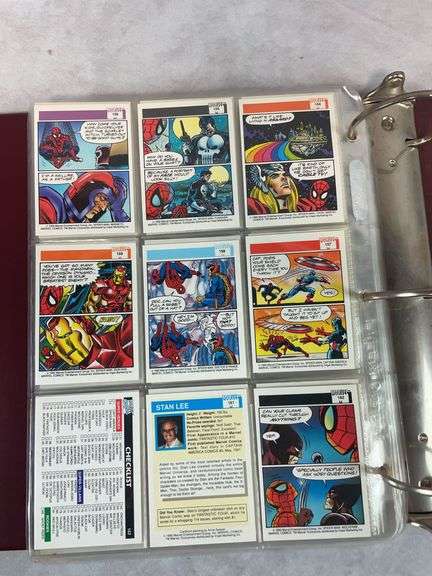 1990 Marvel Comics Complete Set - 1-162